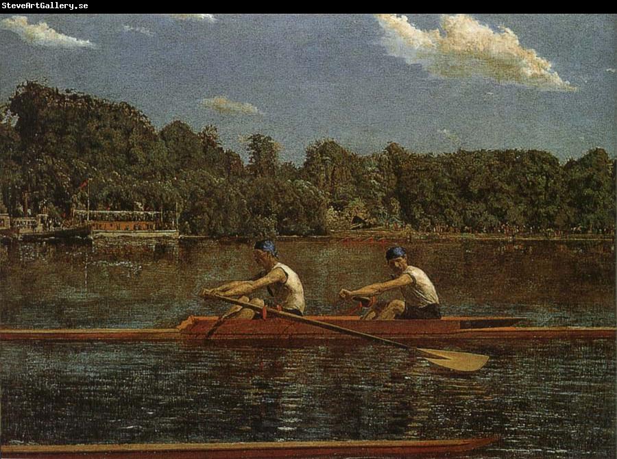 Thomas Eakins Biglin Brother-s Match